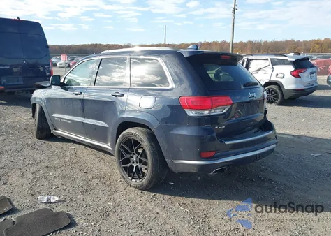 2017 Jeep Grand Cherokee Summit 4X4 from USA, damaged, VIN 1C4RJFJT2HC883352